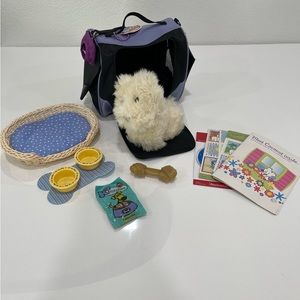 American Girl - VINTAGE Coconut Dog & Accessories